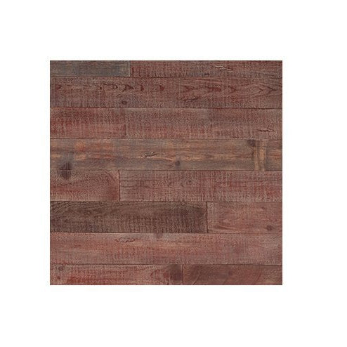Distressed Wood Wall Plank - Red-Ish - Sample Kit-Real Wood Sample-AS-IS BRAND-RED-ISH-Wall Theory