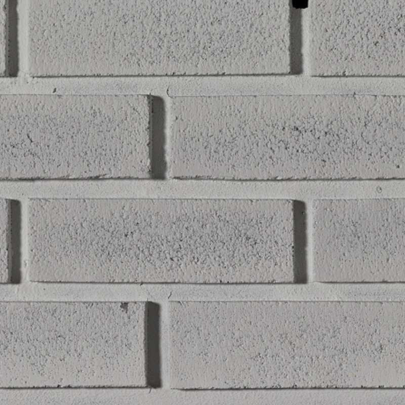 Modern Brick - Faux Brick Sample - Simply White 1