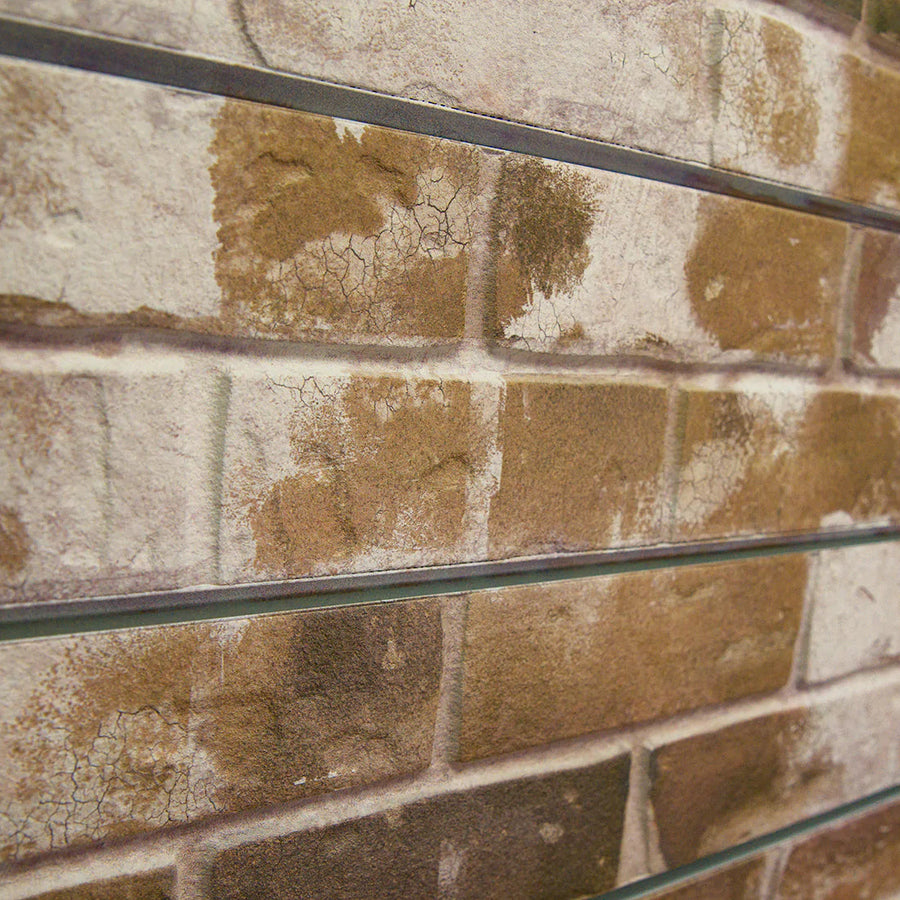 Decorative Wall Panels - Brick Old Paint- Taupe
