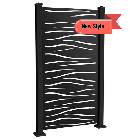 High Tide Privacy Screen - Black *Currently Out of Stock