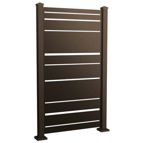 Barcode Privacy Screen - Dark Bronze
