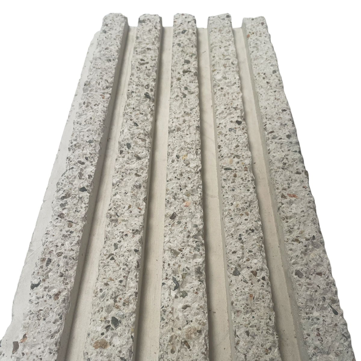 RealCast Fluted Concrete Panels - Light Grey