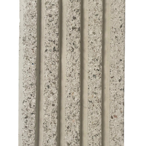 RealCast Fluted Concrete Panels - Light Grey