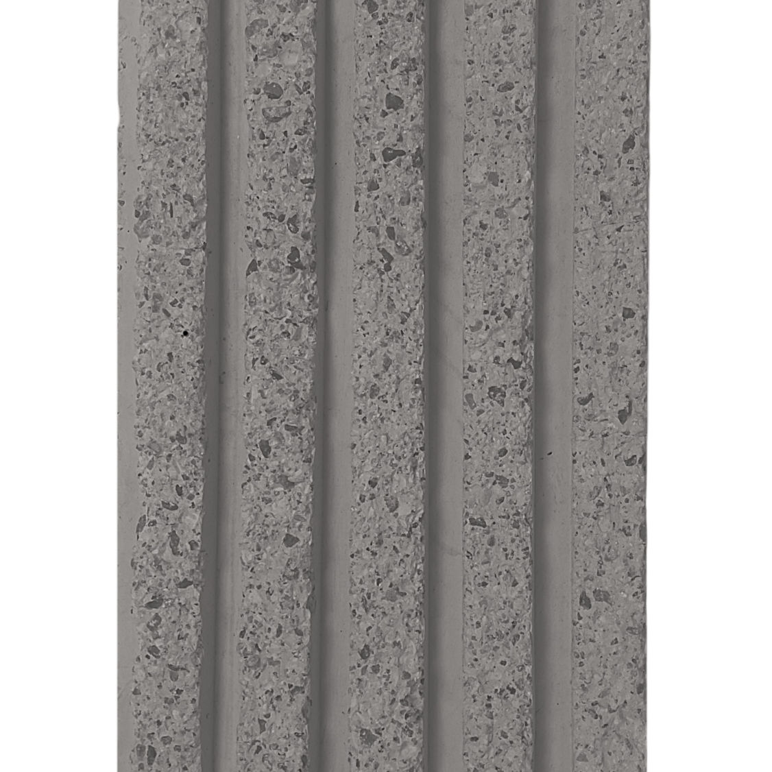 RealCast Fluted Concrete Panels - Medium Grey