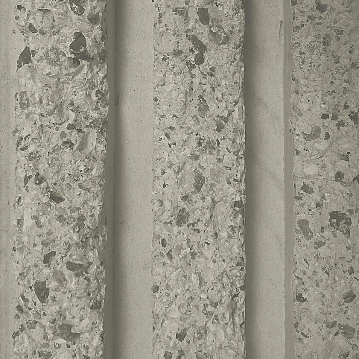 RealCast Fluted Concrete Panels - Natural Grey