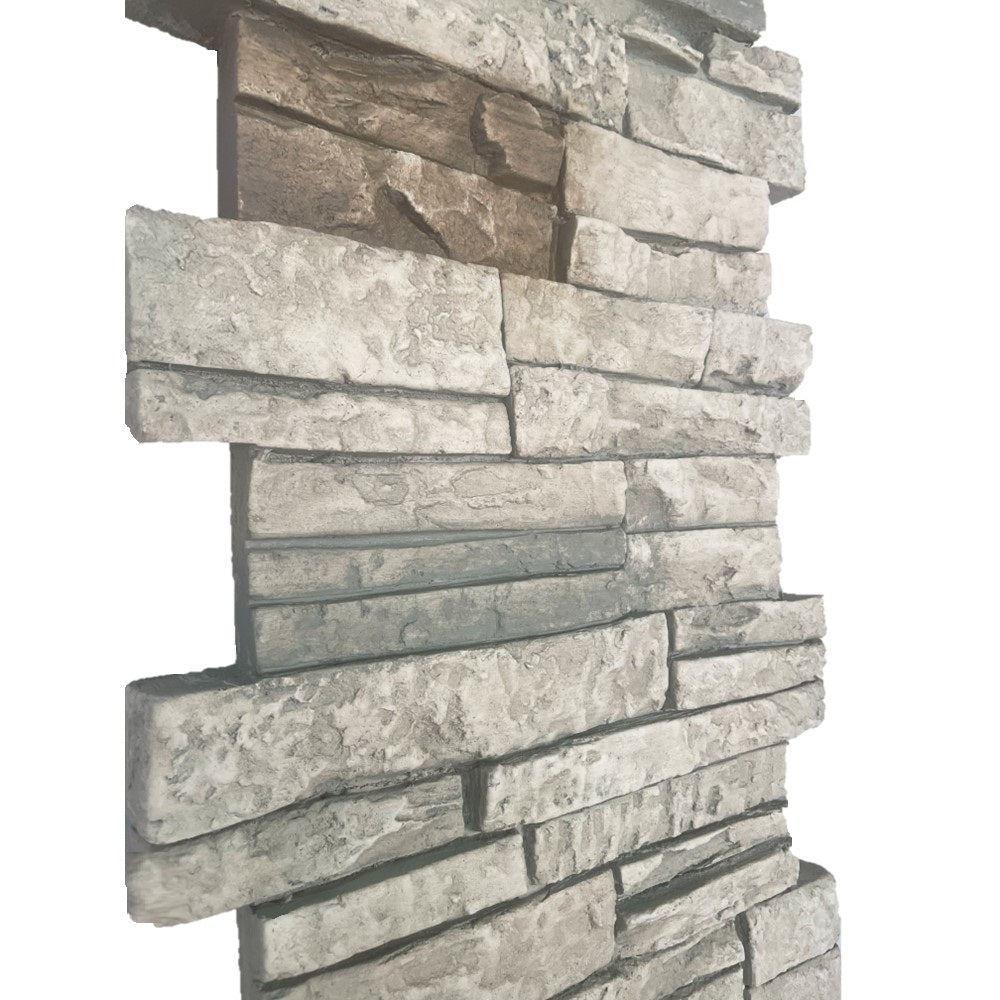 Faux Stone Stacked Stone Pillar Panels