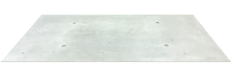 Matchcast Slab RealCast 24x48 Concrete Slab - Medium Grey