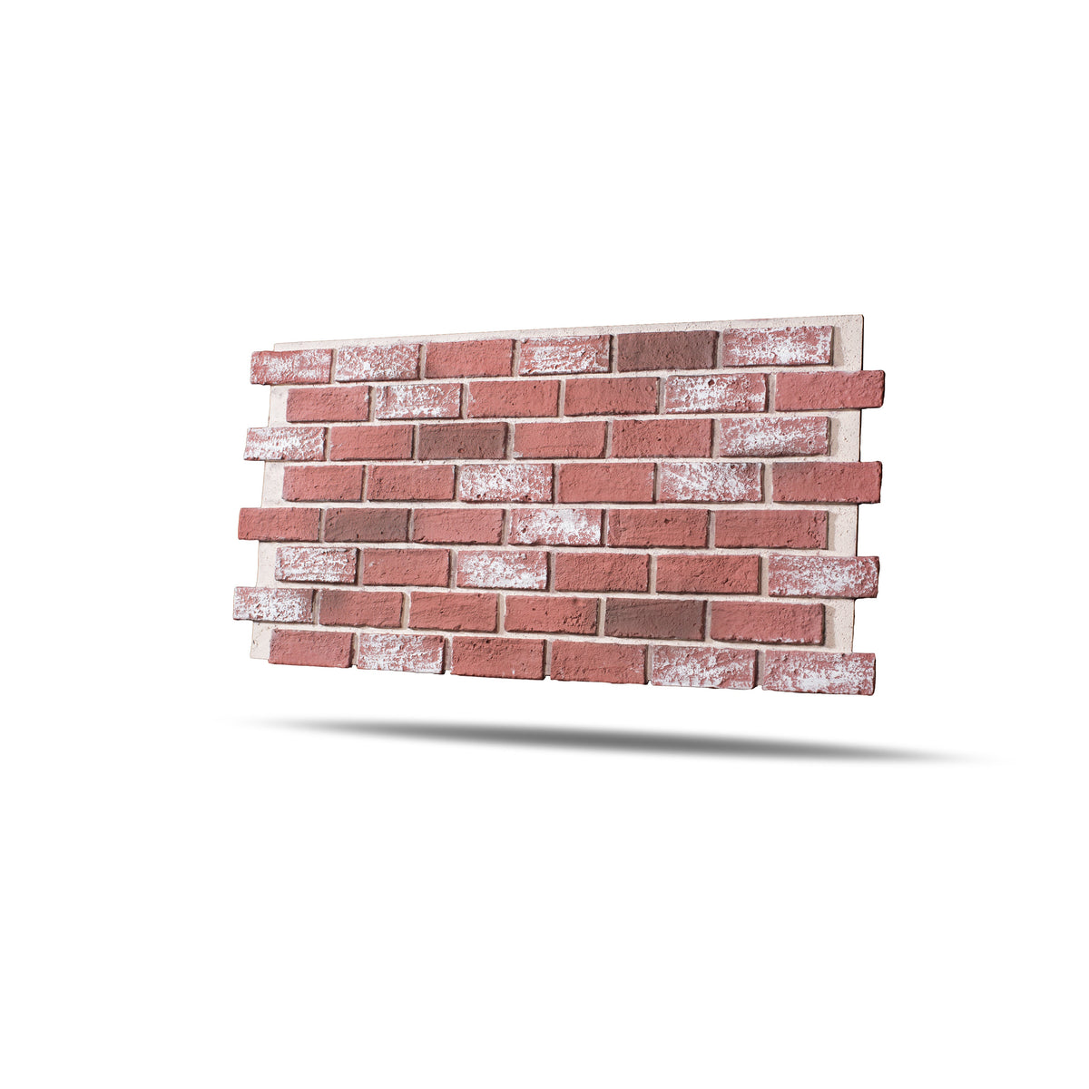 ClassicBrick 1" Faux Brick Panels - Reclaimed Red