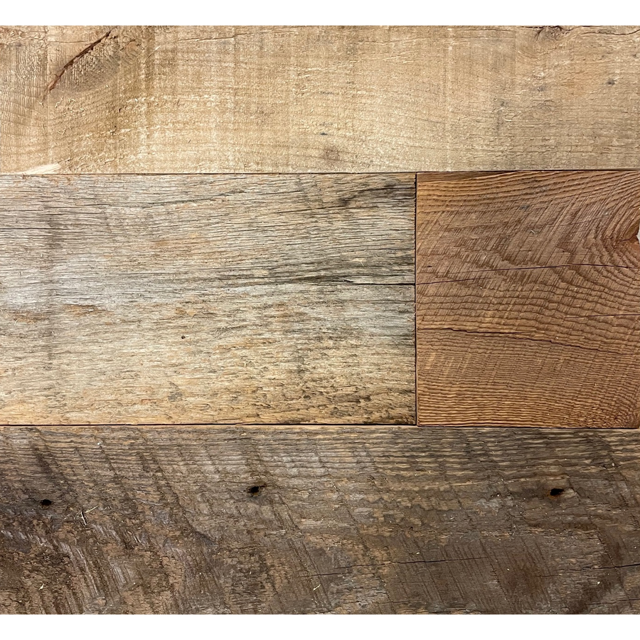 Reclaimed Barn Wood - Mixed Gray/Brown - Sample