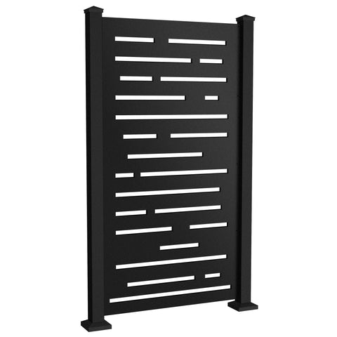 Blurrier Lines Privacy Screen - Black