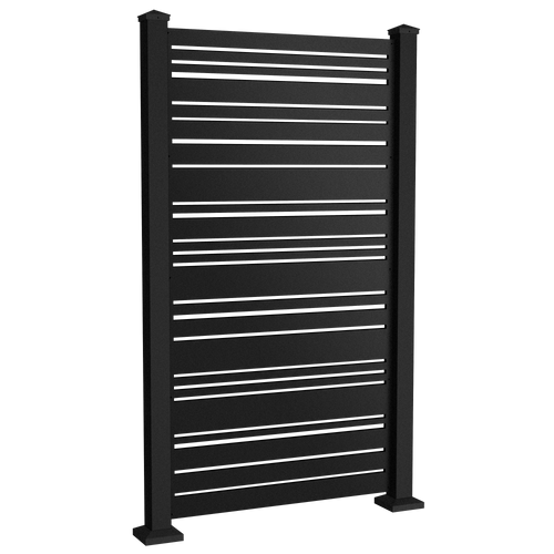 Screen Wall Posts Sunbelly Screen Post (standard height) - Black