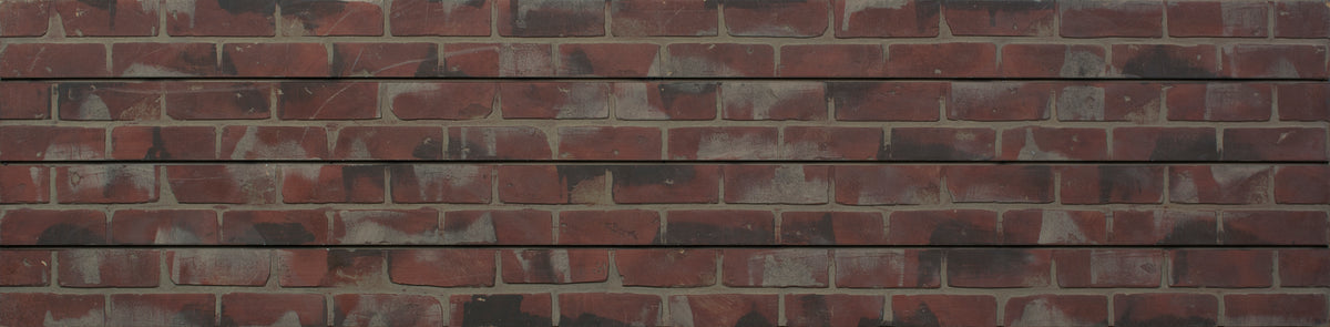 Slatwall - Brick - Red