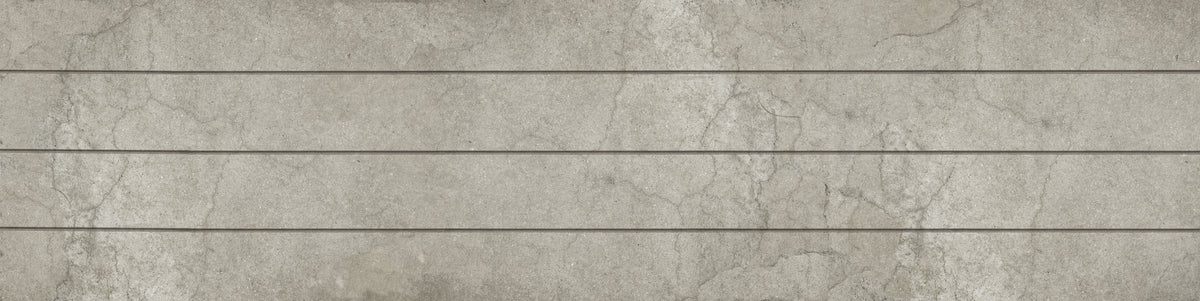 Slatwall - Cracked Concrete  - Bleached