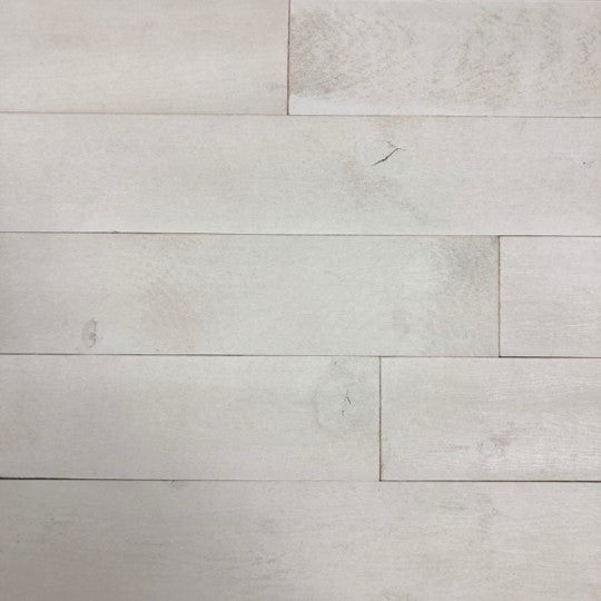 Smooth Wood Wall Planks - Hamptons White