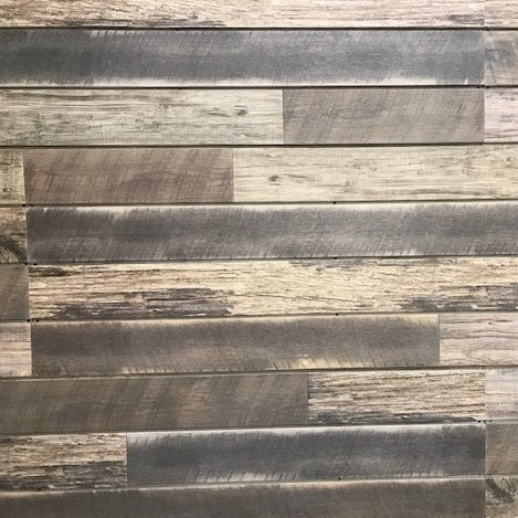 3D Textured Slatwall Panel 2' x 8' - Reclaimed Wood - Store
