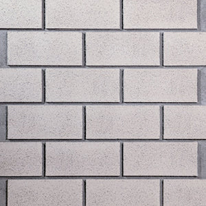Faux CinderBlock Panel - Modern Industrial Grey