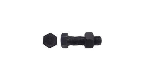 Faux Steel I-BEAM Nut/Bolt Set - Black