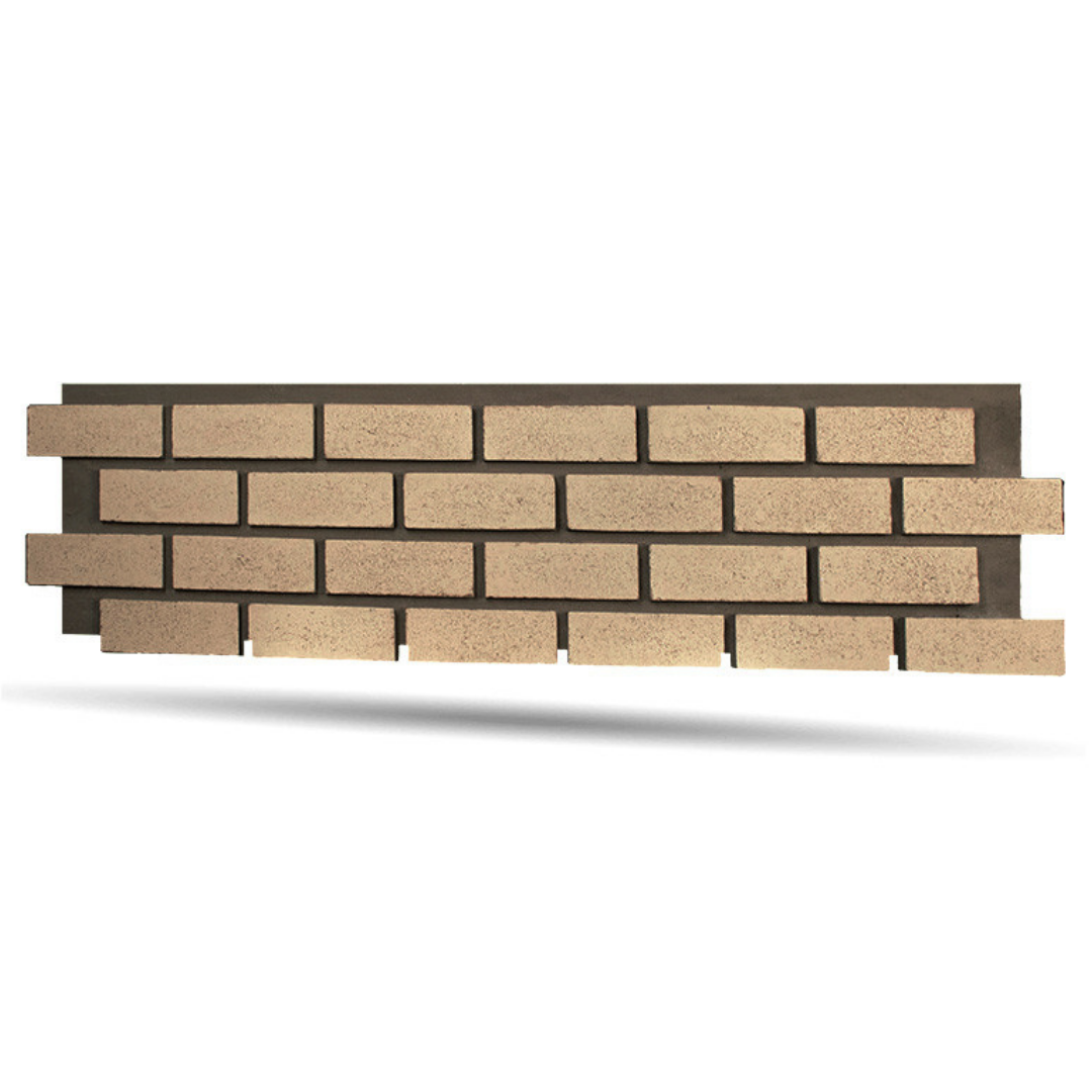 Modern Brick Faux Brick Panels - Old School Yellow 1"