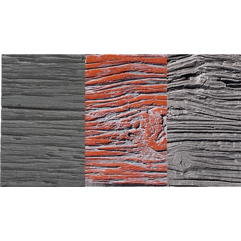 BarnWood Faux Wood Panels - Random Blend - Sample-Faux Barn Wood Sample-Hourwall-Wall Theory