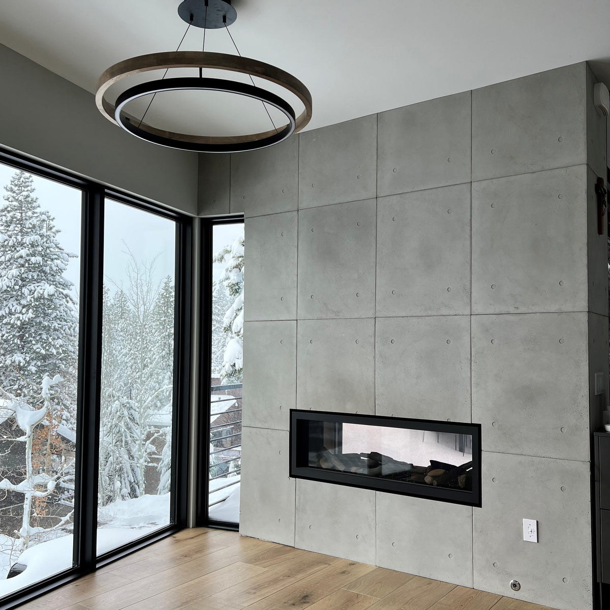 RealCast 48x48 Concrete Slab Panels - Natural Grey