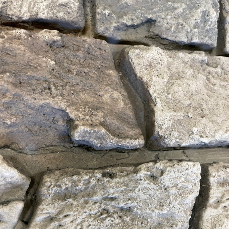 Faux Ridge Stone Panels - Limestone