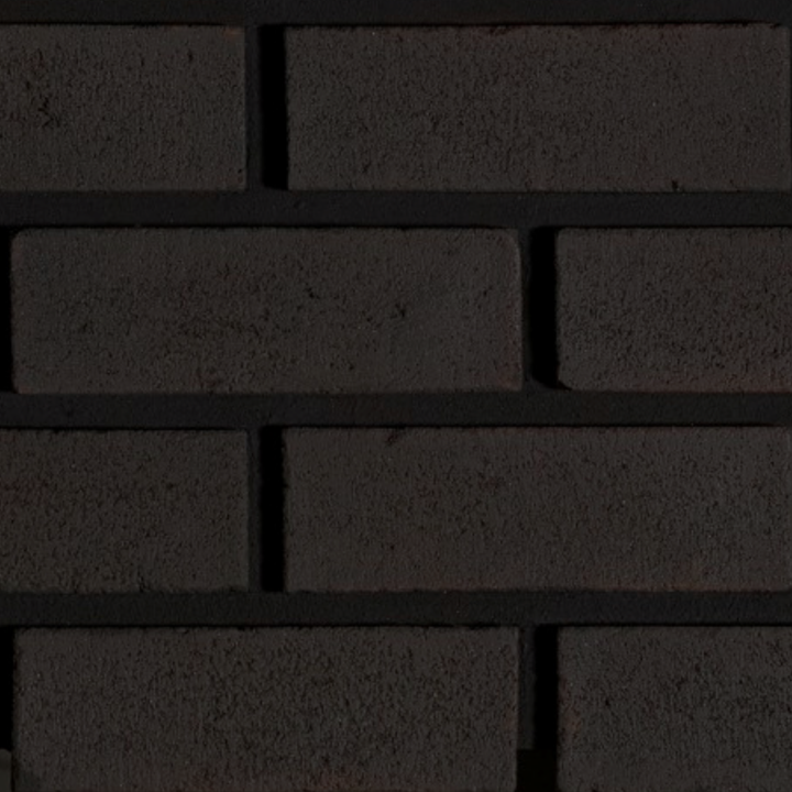 Modern Brick Corner - Simply Black 1"