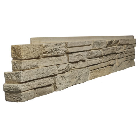 Stacked Stone Corner - Aspen