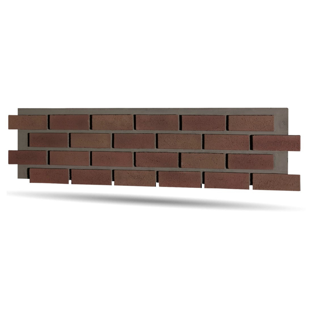 Modern Brick Faux Brick Panels - Terra Cotta 1"