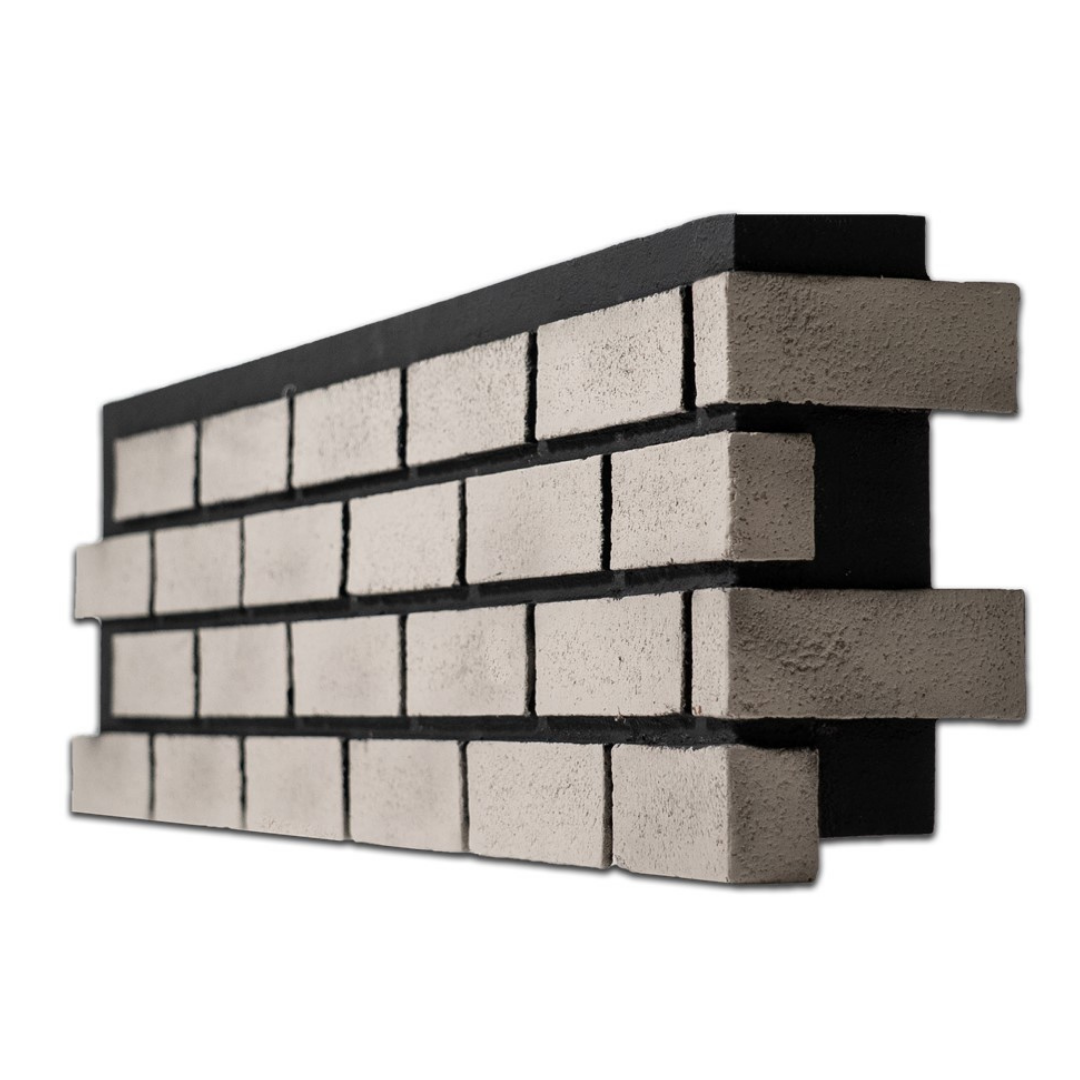Modern Brick Corner - Tuxedo 1"