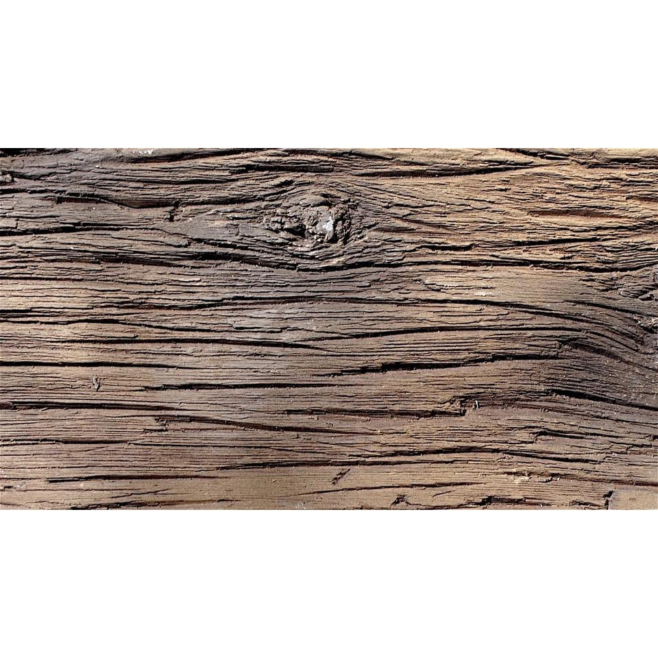 BarnWood Faux Wood Panels - Worn Leather - Sample-Faux Barn Wood Sample-Hourwall-Wall Theory
