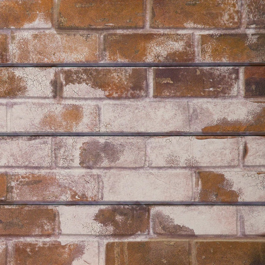 Slatwall - Brick Old Paint- Sandstone