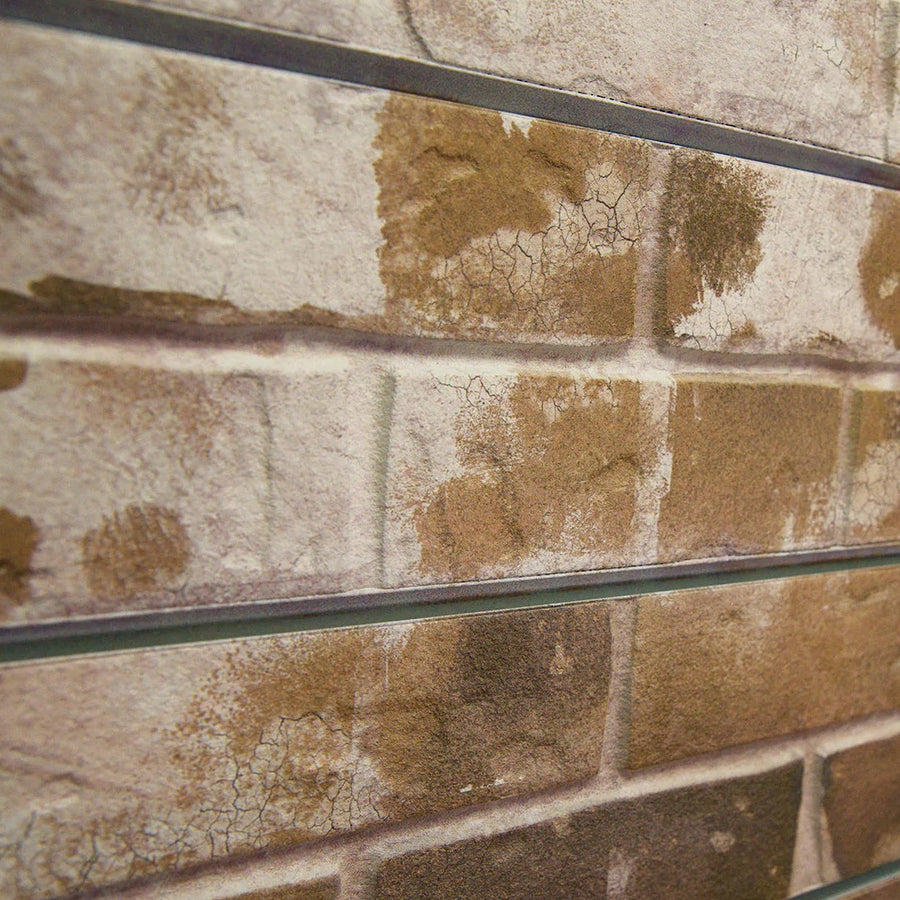 Slatwall - Brick Old Paint- Taupe