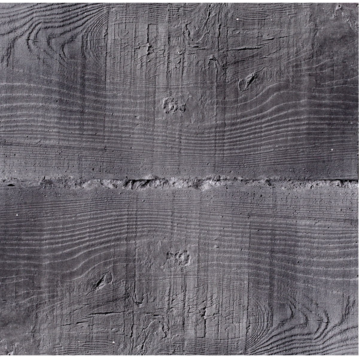RealCast Board-Form Concrete Panels - Charcoal