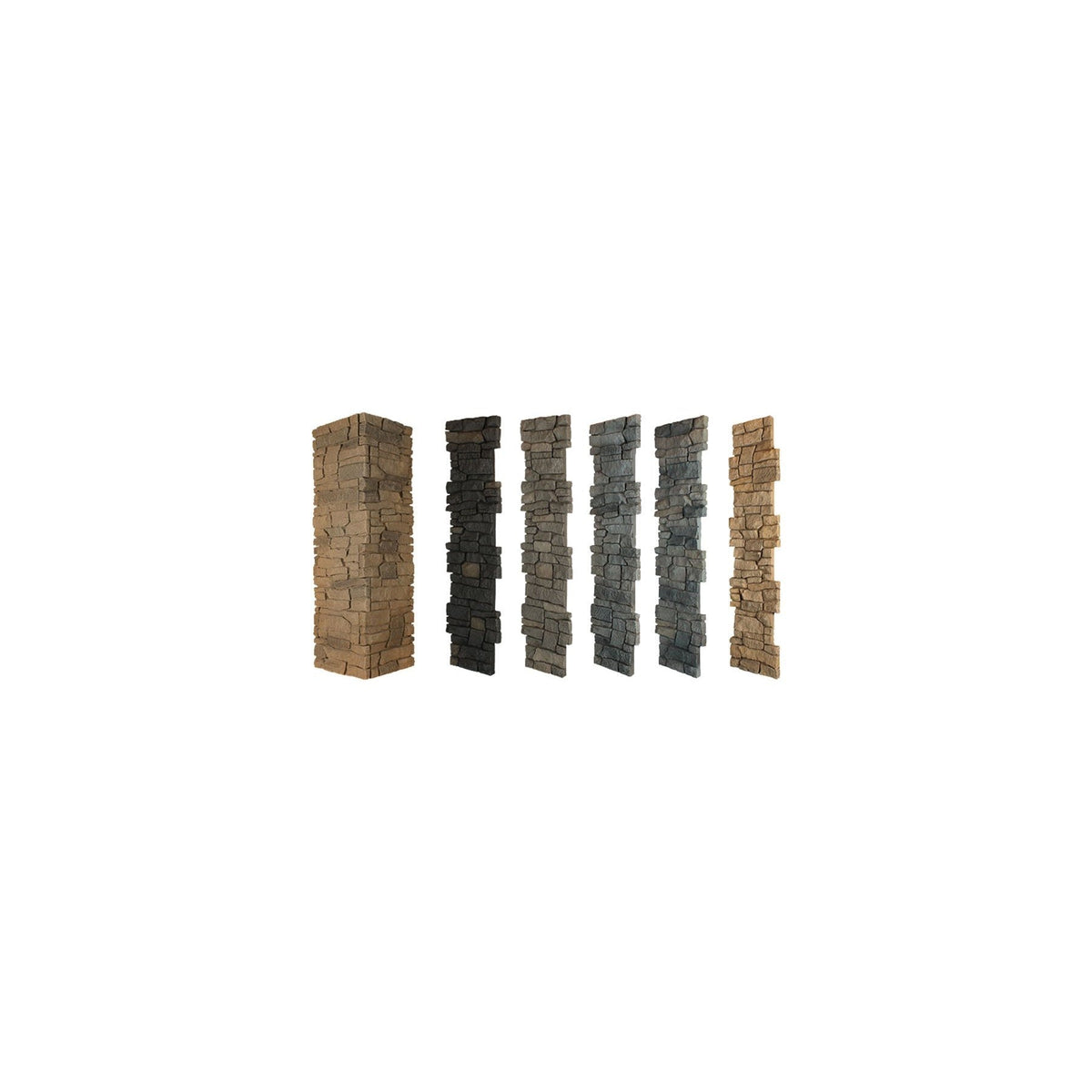 RIDGE STONE - PILLAR PANEL-Faux Stone Pillar-Quality Stone-Wall Theory