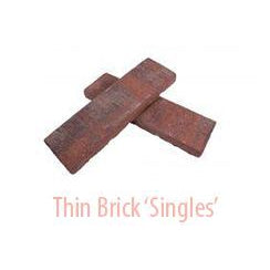 Real Thin Brick - Sunset Red-Real Brick Veneer-Wall Theory