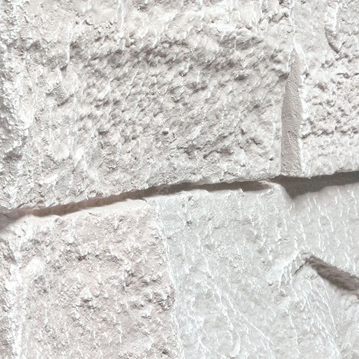 Faux Ledge Stone Panels - Simply White-Faux Ledge Stone Panel-Quality Stone-SIMPLY WHITE-Wall Theory