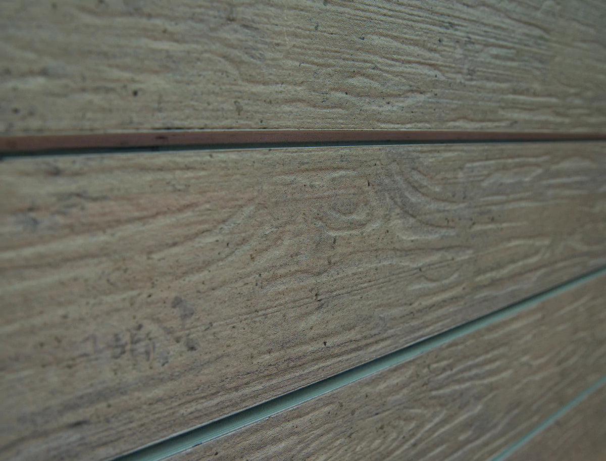 Decorative Wall Panels - Wood Formed Concrete  - Natural